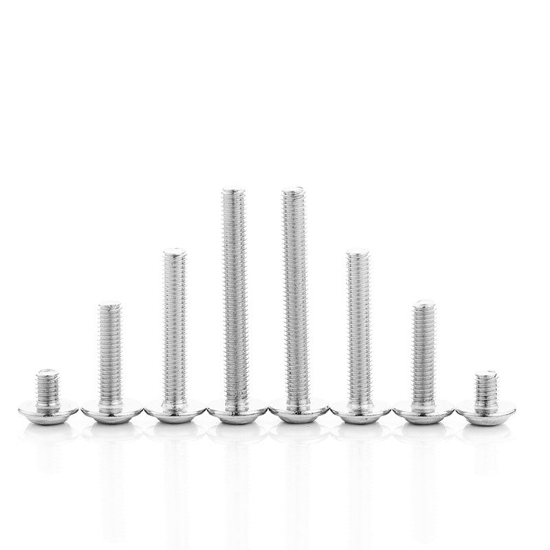M2/M3/M4/M5 Galvanized Cross Round Head Padded Meson Screws Pan Head Handle Screws Furniture Screws for Furniture Installation