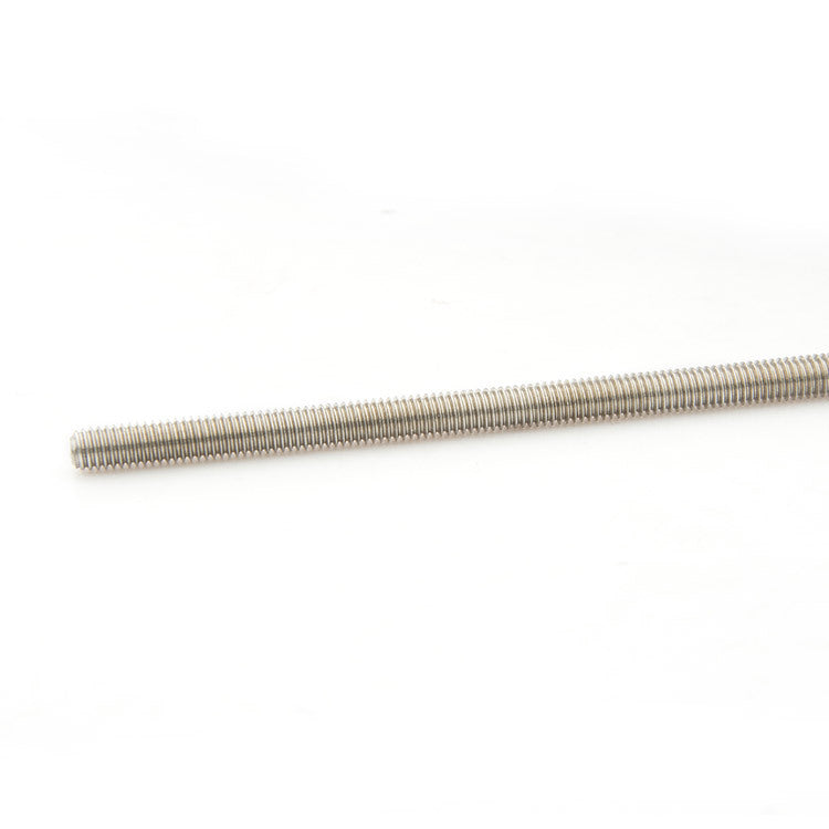 1/2, 3/16, 5/16 304 stainless steel inch full threaded screw through wire tooth strip headless screw for Machinery & Furniture Assembly