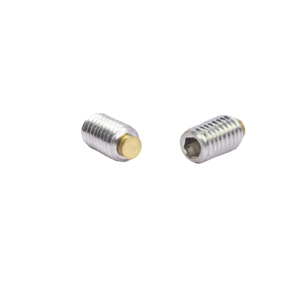 M5/M6/M10 304 stainless steel hexagonal copper head machine rice screw plunger buffer screw inlaid copper setting top wire for Machinery & Equipment