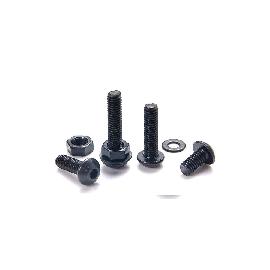 Grade 10.9 Black Set Half Round Head Hexagon Screws Nut Combination Screws Boxed Pan Head Hexagon Bolts for Industrial Machinery