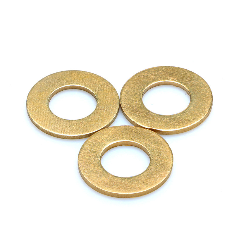 M3 M4 M5 Brass Flat Pad Fastening Ring Screw Gaskets Wholesale Copper Gaskets,  Hardware Fastening & Equipment Assembly