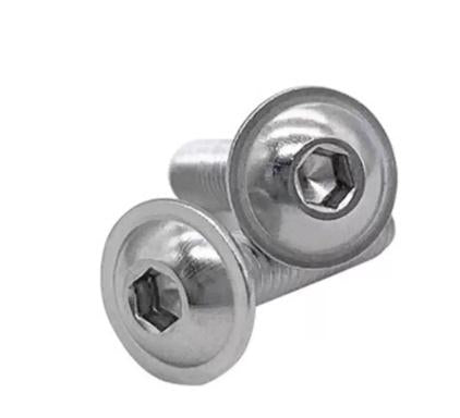 M2-M10 304 Stainless Steel Torx Button Head Flange Screws (ISO 7380-2)