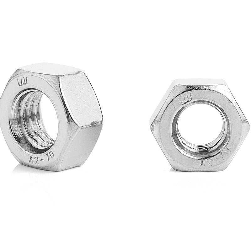 M4/M6/M8/M5/M12 304 stainless steel fine tooth nut nut outer hexagon screw nut fine tooth nut cap for Furniture & Industrial Use