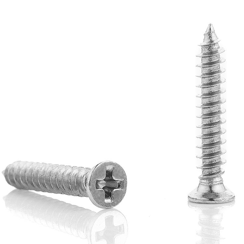 M1.2/M1.4/M2.2 Galvanized and hard self-tapping screws Cross countersunk head screws Self-tapping tip tail screws for Small Hardware & Precision Fixing