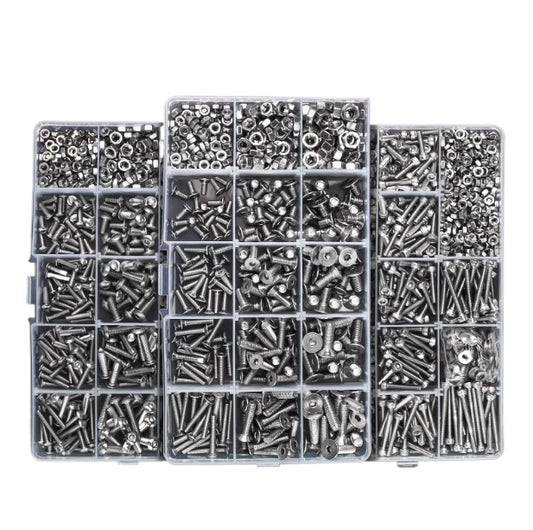 Screw box custom screw nut set fastener box screw group to map on demand for DIY, Home Repair & Hardware Storage
