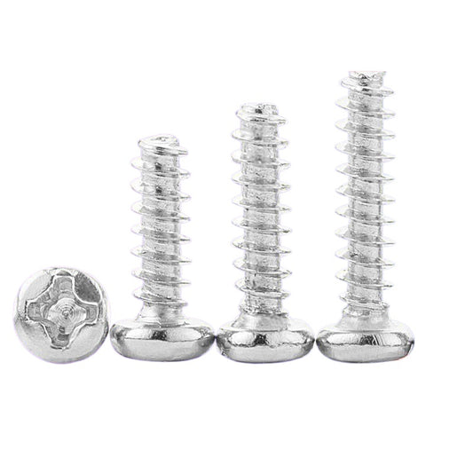 M1M2M3M4M5 galvanized cross round head flat tail self-tapping small screw electronic pan head flat tail self-tapping screw for Small Electronics & Appliances