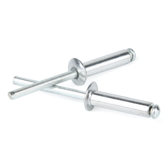 M4/M5 Aluminum stud rivets Aluminum round head stud nails Large brim round rivets Flat round head pull nails Small rivets for Construction & Repair Projects