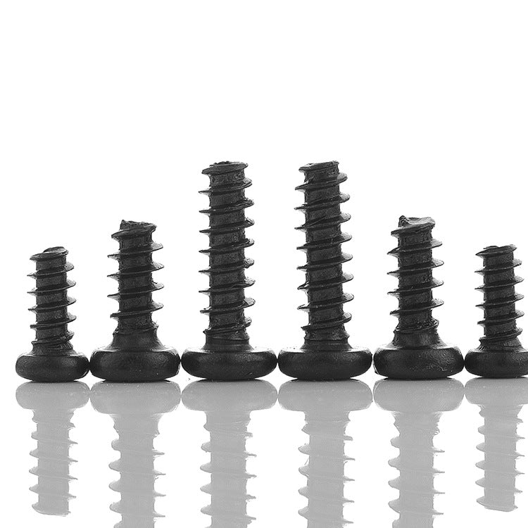 M2/M3 Quenched and hardened flat tail self-tapping screws Cross slot round head screws Pan head self-tapping nails Self-tapping  for Woodworking & Furniture