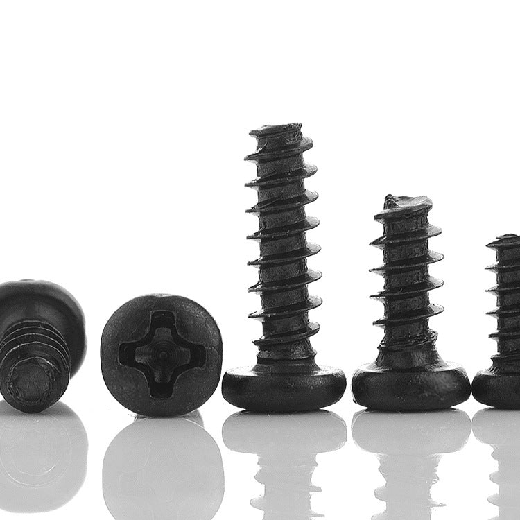 M2/M3 Quenched and hardened flat tail self-tapping screws Cross slot round head screws Pan head self-tapping nails Self-tapping  for Woodworking & Furniture