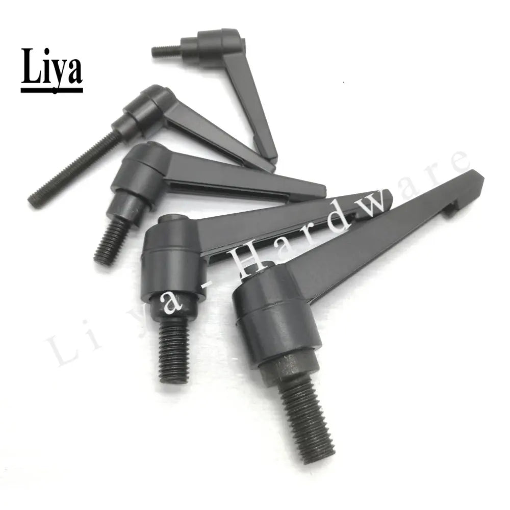 1PC M5 M6 M8 M10 M12 Clamping Lever Machinery L shape Adjustable Handle Locking External Male Thread Knob Bolt Screw