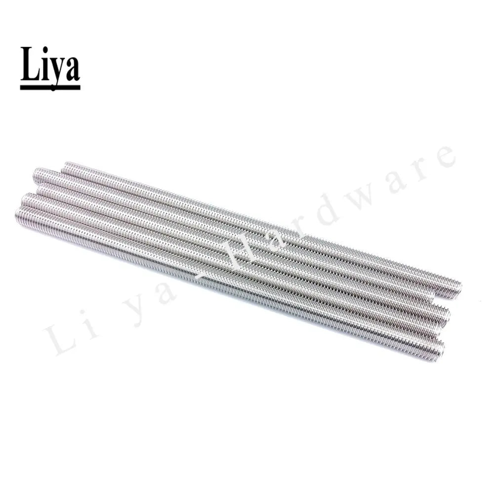 1PCS Left Hand Thread Full-Thread Bar Threaded Rod Screw 304 Stainless Steel M4 M5 M6 M8 M10 M12 M14 - M24 Length 250mm