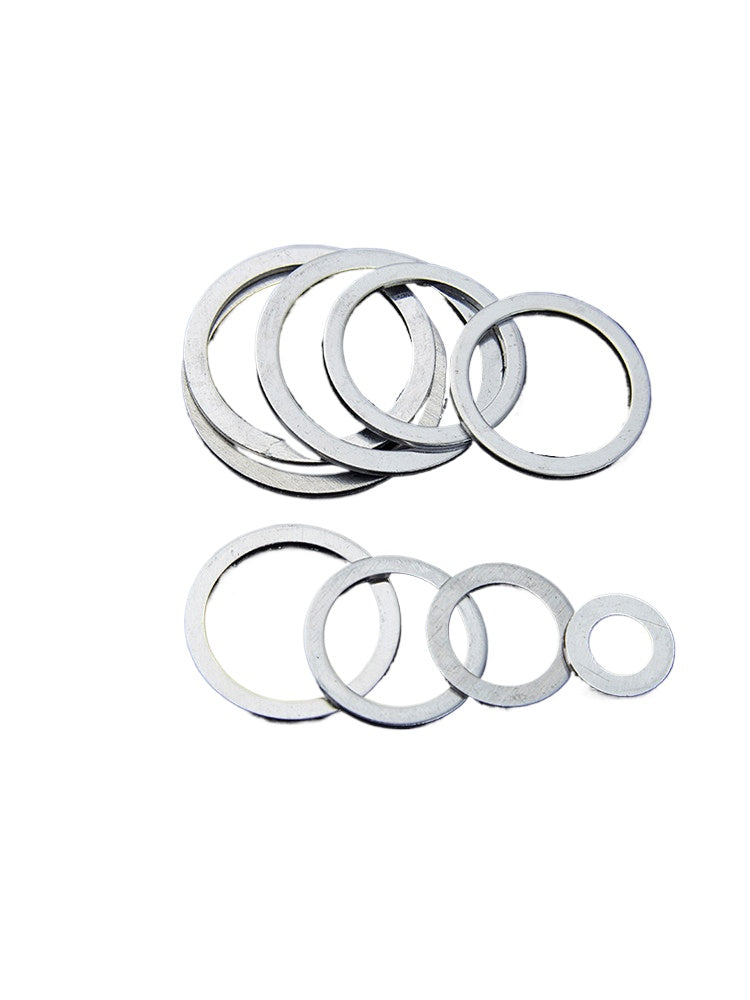 1060 Aluminum High-Temp Washers Heat Resistant Sealing Flat Gaskets for Industrial Use