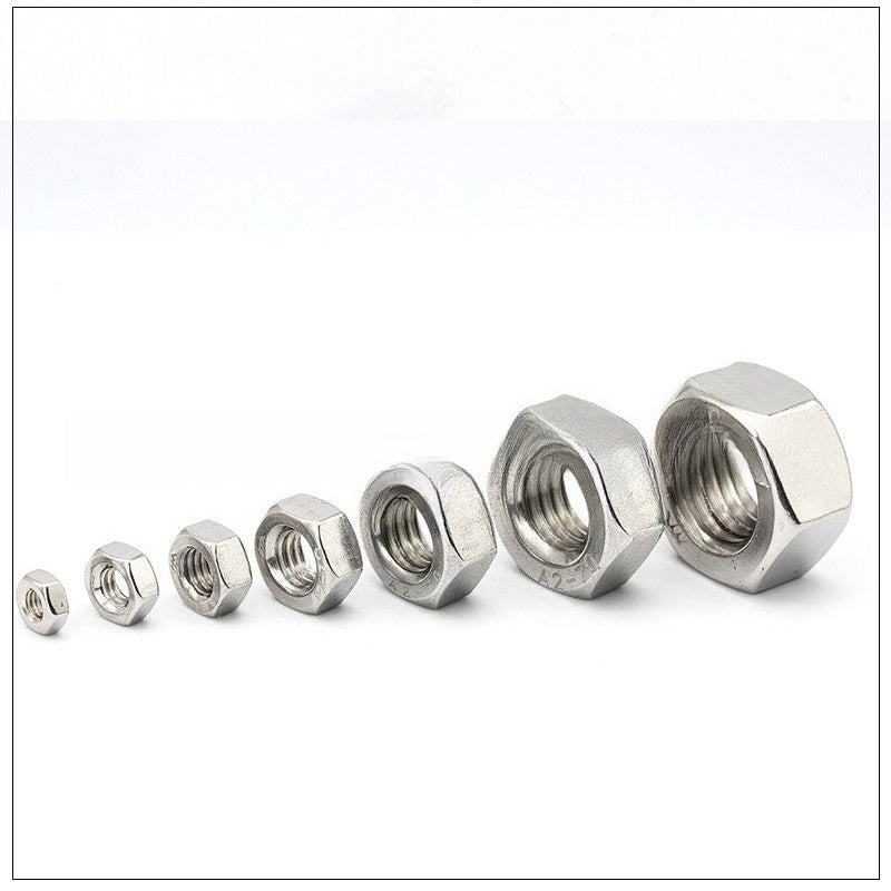 M4/M5/M6/M8 4.8 Grade Galvanized Hexagonal Nut – Anti-Thread Nut, Factory for Construction & Machinery