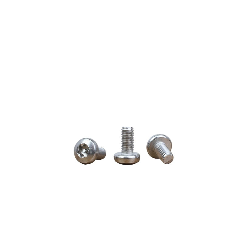 M2/M2.5/M3/M4/M5 304 stainless steel plum blossom slot with column screw pan head plum blossom slot machine screw tooth  for Industrial Assembly