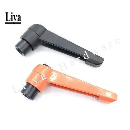 1pcs M4 M5 M6 M8 M10 M12 M16 Adjustable Handle Lever Clamping Handles  fmale Thread Metal Knob nut Machinery Tools