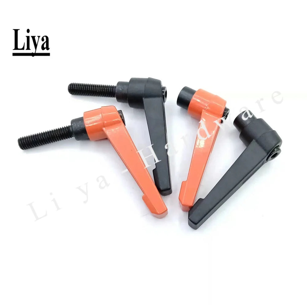 1pcs M4 M5 M6 M8 M10 M12 M16 Adjustable Handle Lever Clamping Handles  fmale Thread Metal Knob nut Machinery Tools