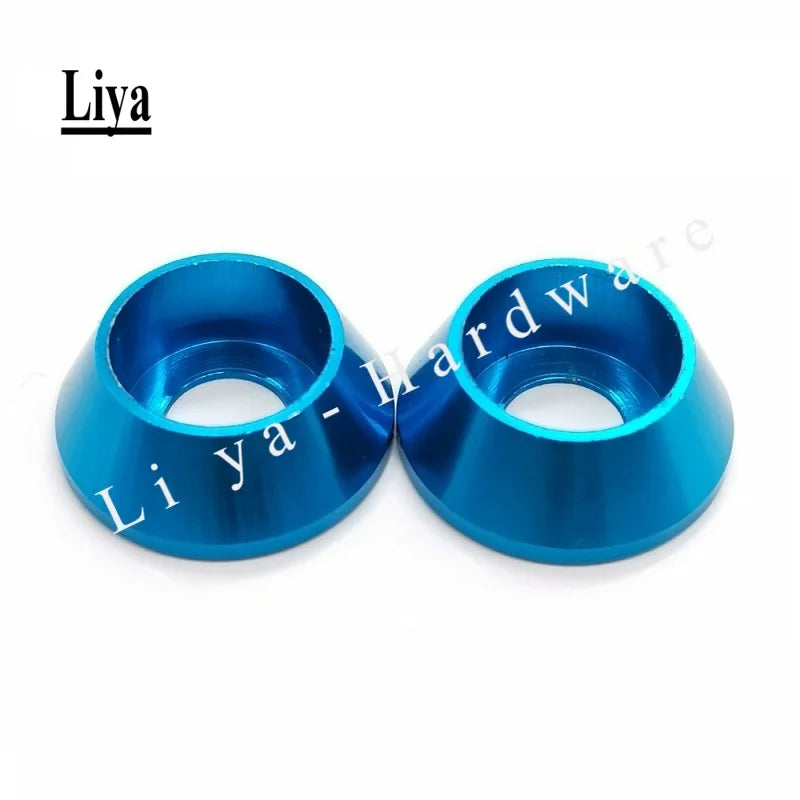 2-10pcs Aluminum washer M2 M2.5 M3 M4 M5 M6 M8 colorful aluminum alloy cap head gasket washer for RC Model parts