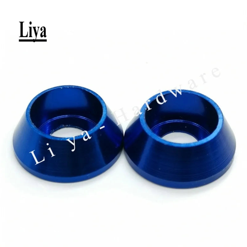 2-10pcs Aluminum washer M2 M2.5 M3 M4 M5 M6 M8 colorful aluminum alloy cap head gasket washer for RC Model parts