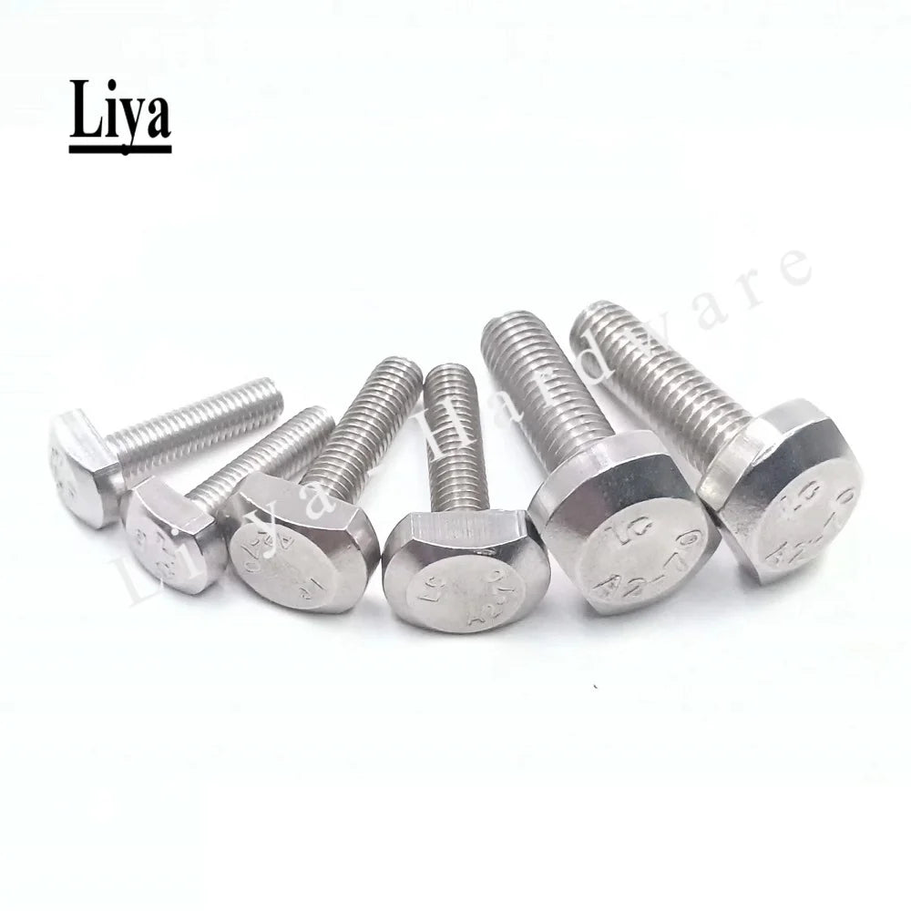 2-10pcs M5 M6 M8 Bolts for T-Slot GB37 stainless steel T bolt T screw Square bolts T-head screw chute T-bolt