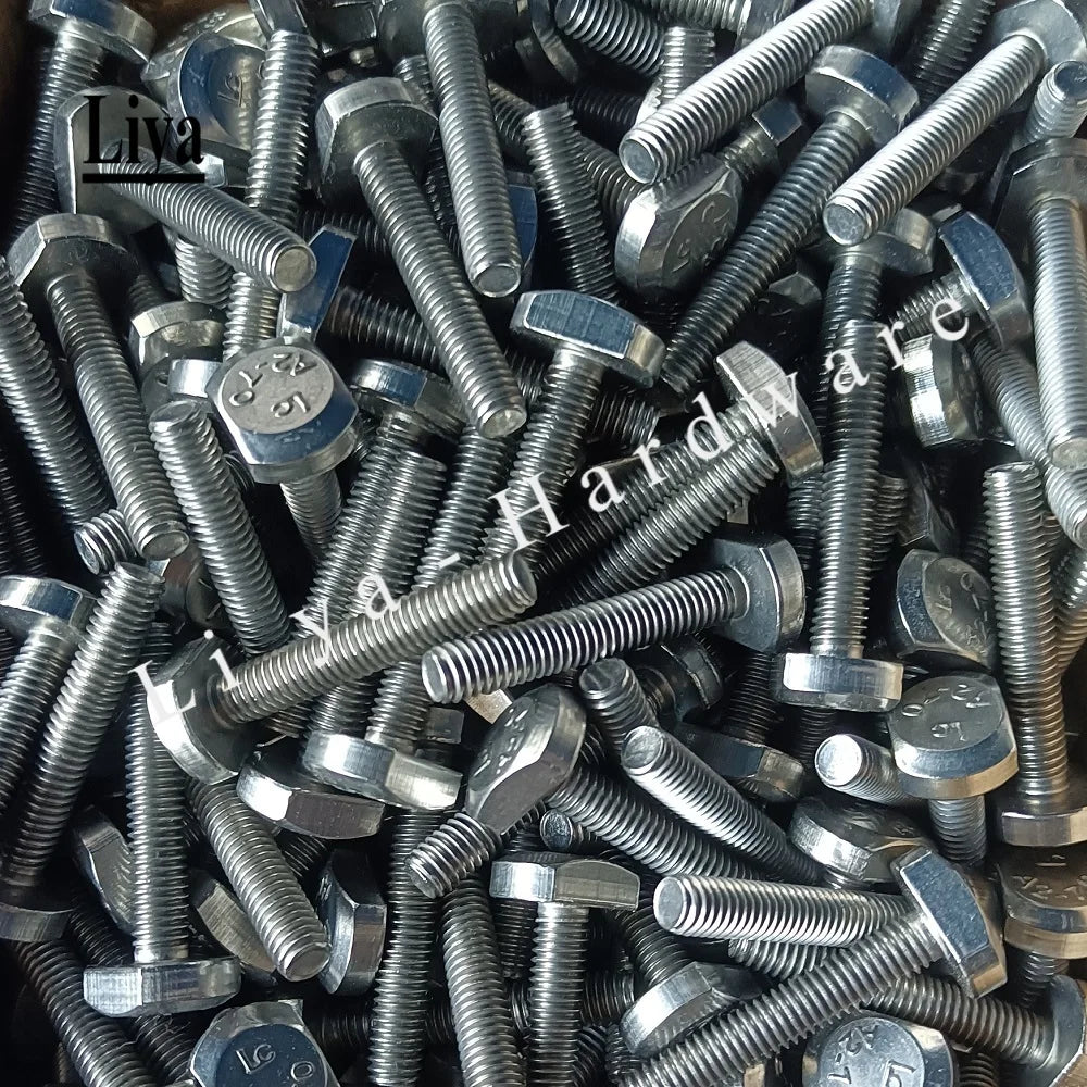 2-10pcs M5 M6 M8 Bolts for T-Slot GB37 stainless steel T bolt T screw Square bolts T-head screw chute T-bolt