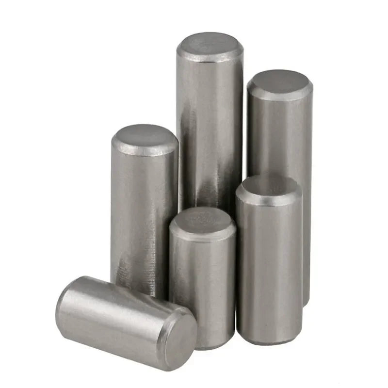 2-20/M0.8 M1 M1.5 M2 M2.5 M3 M4 M5 M6 M8 Cylindrical Pin Locating Dowel 304 Stainless Steel Fixed Shaft Solid Rod GB119 4~100mm