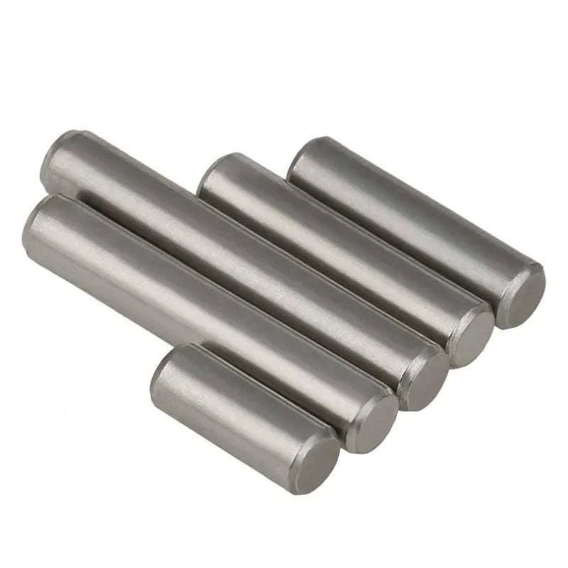 2-20/M0.8 M1 M1.5 M2 M2.5 M3 M4 M5 M6 M8 Cylindrical Pin Locating Dowel 304 Stainless Steel Fixed Shaft Solid Rod GB119 4~100mm