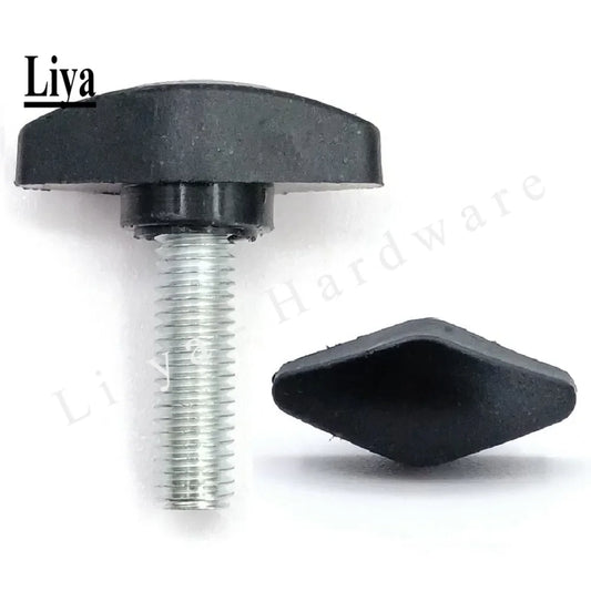 2-5pcs M5 M6 M8  36# T type Nylon Plastic Head Handle Thumb Screw Bakelite Bolt / nut