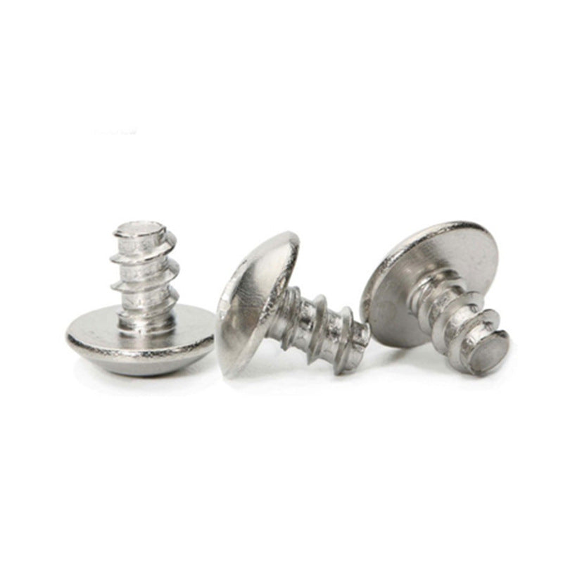 M2/M3 304 stainless steel large flat head screw Cross flat tail self-tapping screw Mushroom head umbrella head self-tapping screw  for Electronic & Furniture Assembly