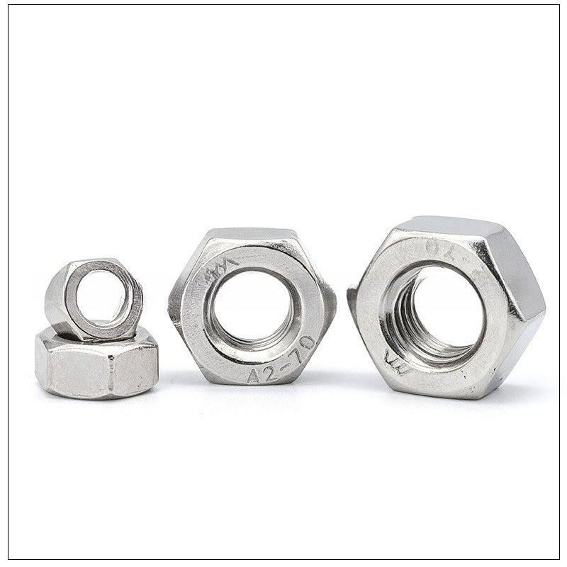 M5/M6/M8/M10 304 stainless steel anti-tooth nut hexagon anti-tooth nut outer hexagon screw cap for Furniture & Hardware Installation