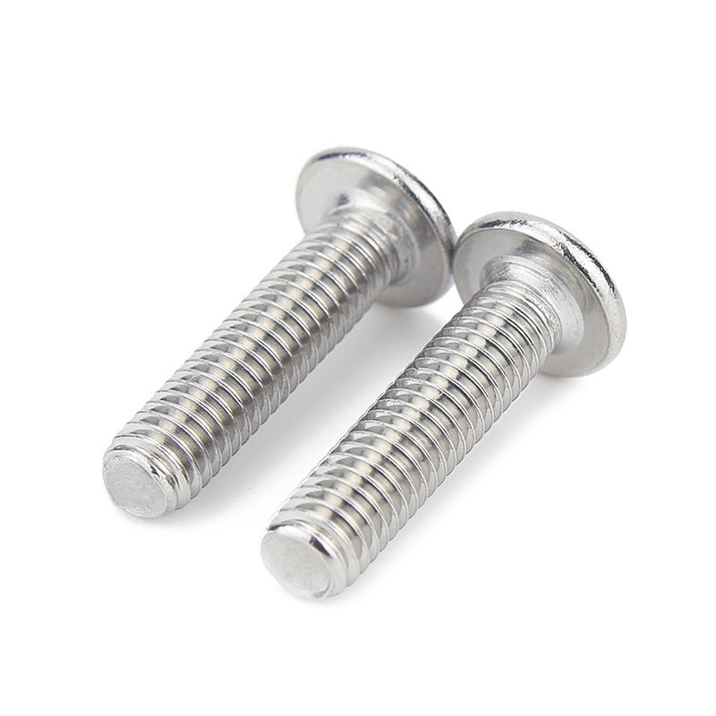 M5 M8 304 Stainless Steel Thin and Large Flat Head Hexagon Machine Screws - Fasteners for Furniture & Machinery