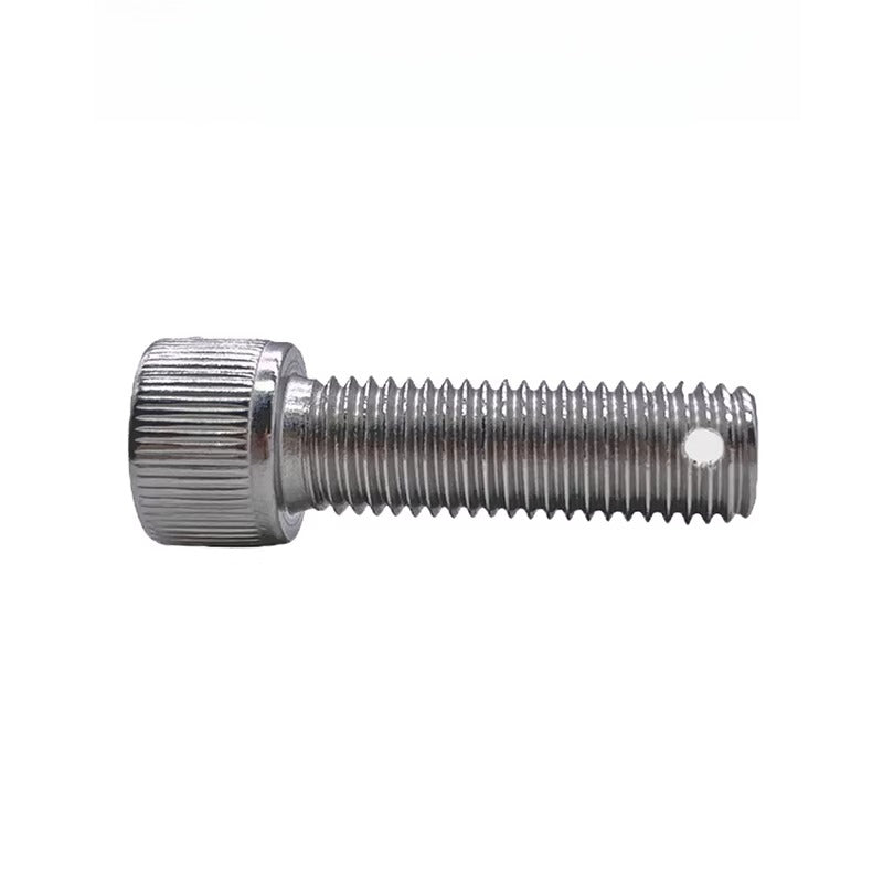 DIN912 304 SS Anti-Backout Screw M3-M10 Hex Socket Perforated Lead Seal Threaded Bolt