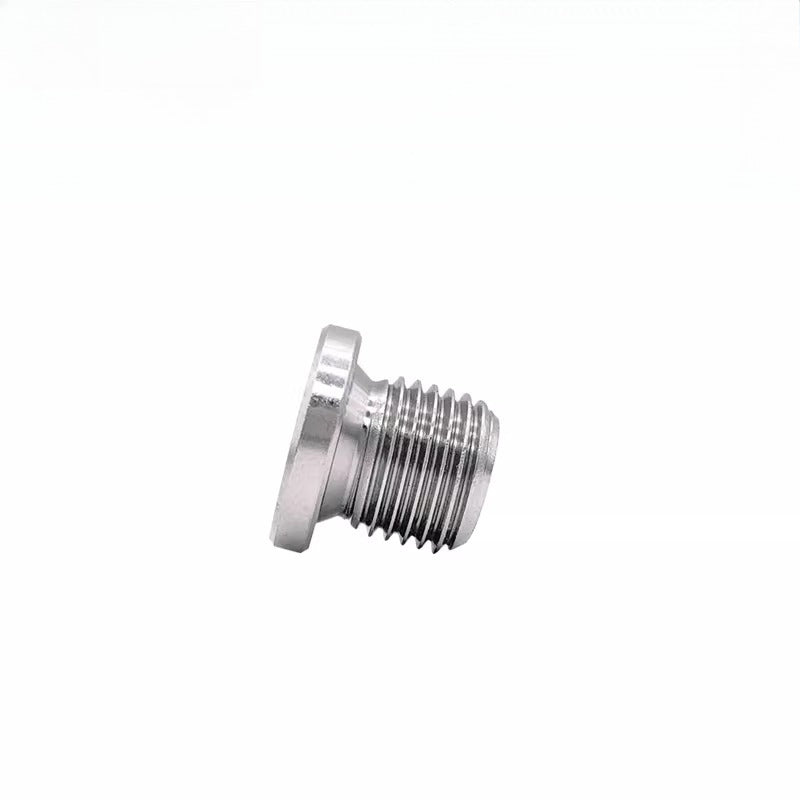 DIN908 Flange Plug 304 SS Hex Socket Fine Thread Hydraulic Oil Seal Plug