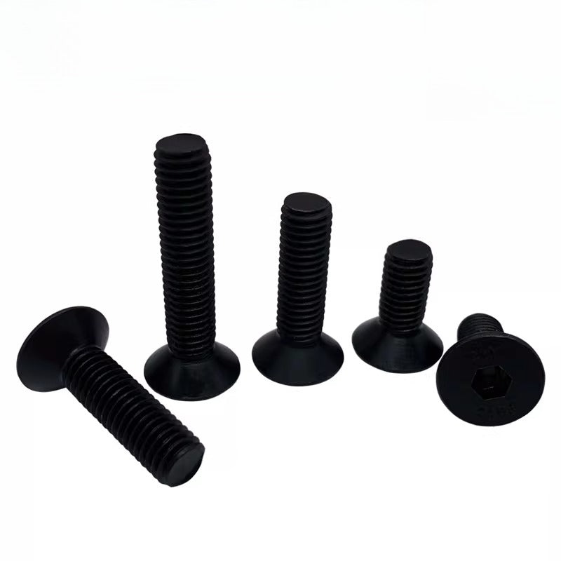 5/16-18 BSW 3/8-16 BSW Fastener 10.9 Grade Black Countersunk Head Hex Screw