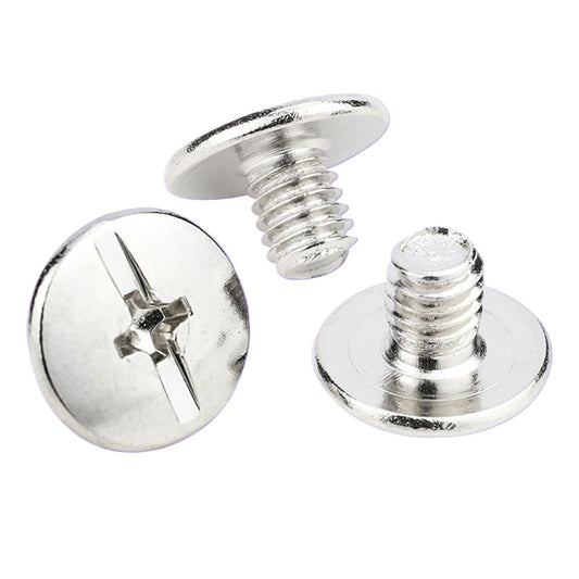 M2/M3/M4 304 stainless steel eleven-character round head male and female rivets child and female account nails round head letter screws for Leather Goods & Hardware