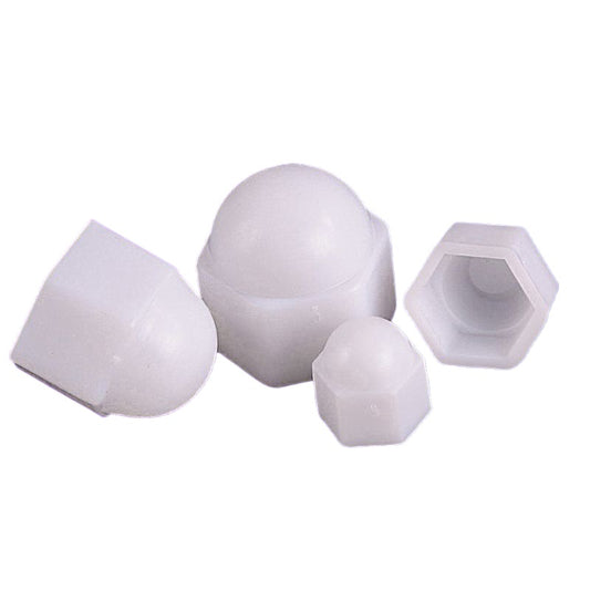 M4/M5/M6/M8/M12 Plastic Cover Nut Nylon Integrated Cover Nut Plastic Ball Nut for Home & Industrial Equipment