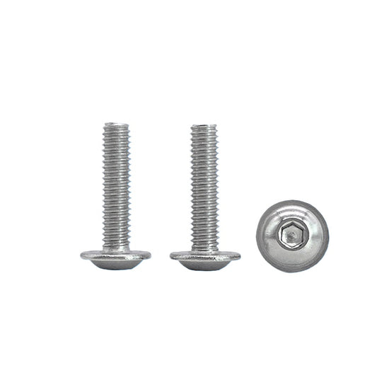 ISO7380.2  M2-M10 Hex Socket Screw 304/316 Stainless Steel Pan Head Flanged Padded Screw