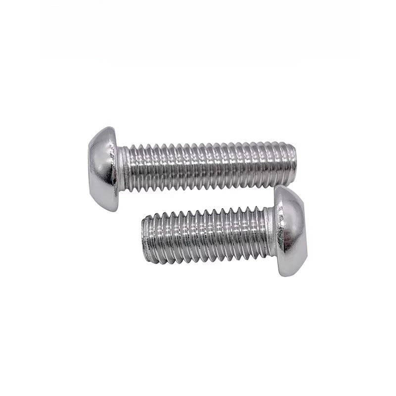 US Imperial UNC/UNF Hollow Exhaust Screw | Round Head Hex Socket Vacuum Through-Hole Threaded Fastener