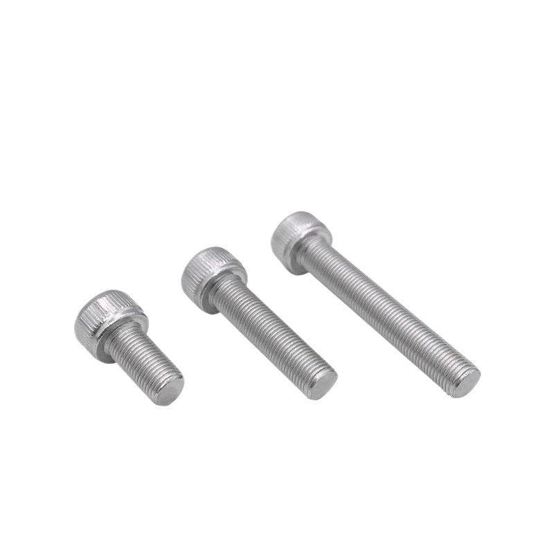 DIN912 M3-M12 Fine Thread Screw 304/316 Hex Socket Cup Head Stainless Steel Screw