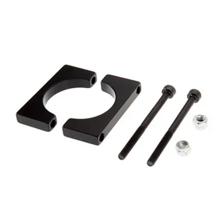 2pcs Black 8/10/12/14/16/20/25/30mm CNC Aluminium Tube Clamp Motor Mount Fixture Clip Holder for Multi-axis Fixed-wing Aircraft