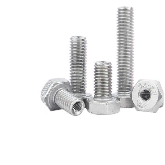 M6/M8/M20 304 stainless steel outer hexagon hollow screw inner and outer teeth adapter bolt conversion screw nut  for Industrial Equipment & Repair