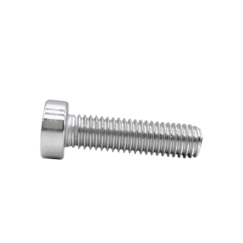 UNC/UNF 304/316 Stainless Steel Machine Screw US Inch Thin Short Head Hex Drive Coarse/Fine Thread