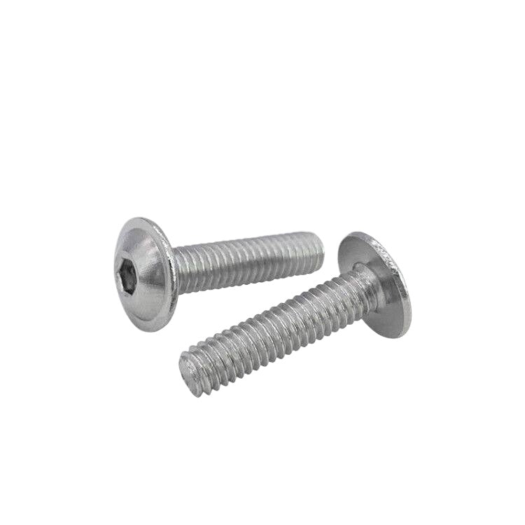 ISO7380.2  M2-M10 Hex Socket Screw 304/316 Stainless Steel Pan Head Flanged Padded Screw