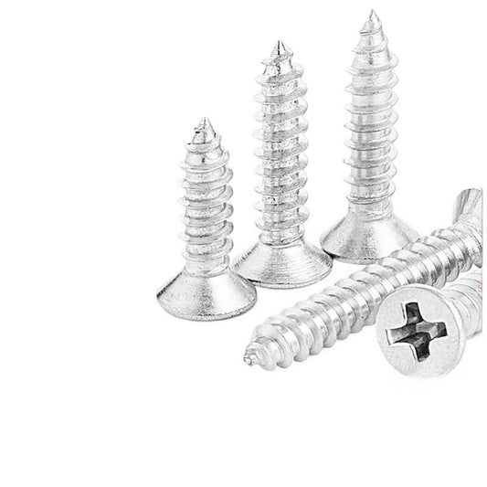 M1.2/M1.4/M2.2 Galvanized and hard self-tapping screws Cross countersunk head screws Self-tapping tip tail screws for Small Hardware & Precision Fixing