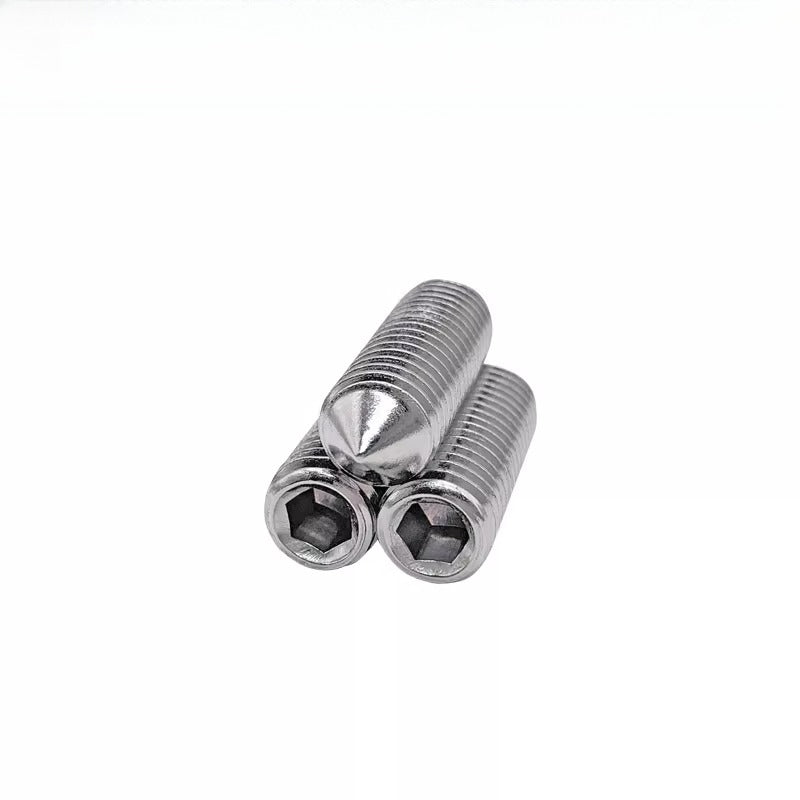 UNC/UNF Imperial Set Screw 304 Stainless Steel Hex Cone End Headless American Bolt
