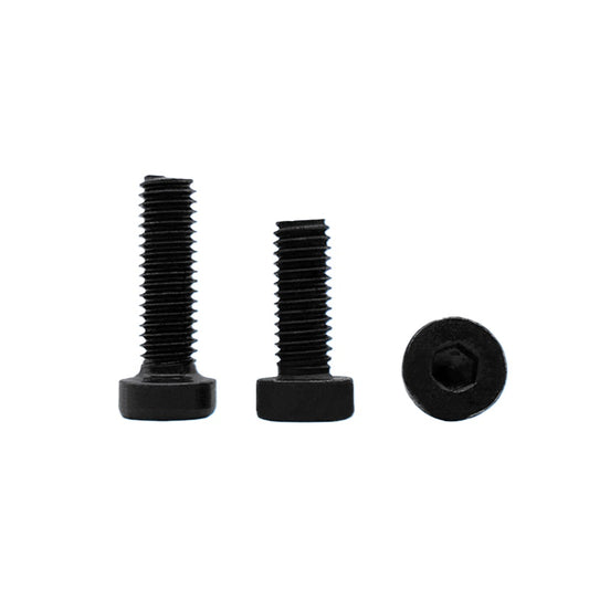 DIN7984 304 SS Bolt Black Dacromet Thin Low Flat Head Hexagon Screw