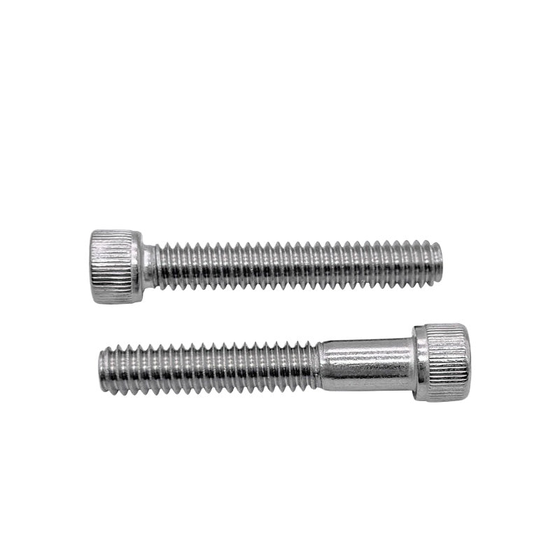 UNC 304 Stainless Steel Screw Imperial Socket Head Cap Half Thread Coarse Knurled Hex Fastener