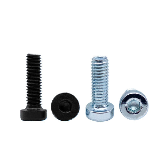 DIN7984 M3-M24 Hex Machine Screw 8.8 Grade Black/Blue-White Zinc Thin Short Head Bolt