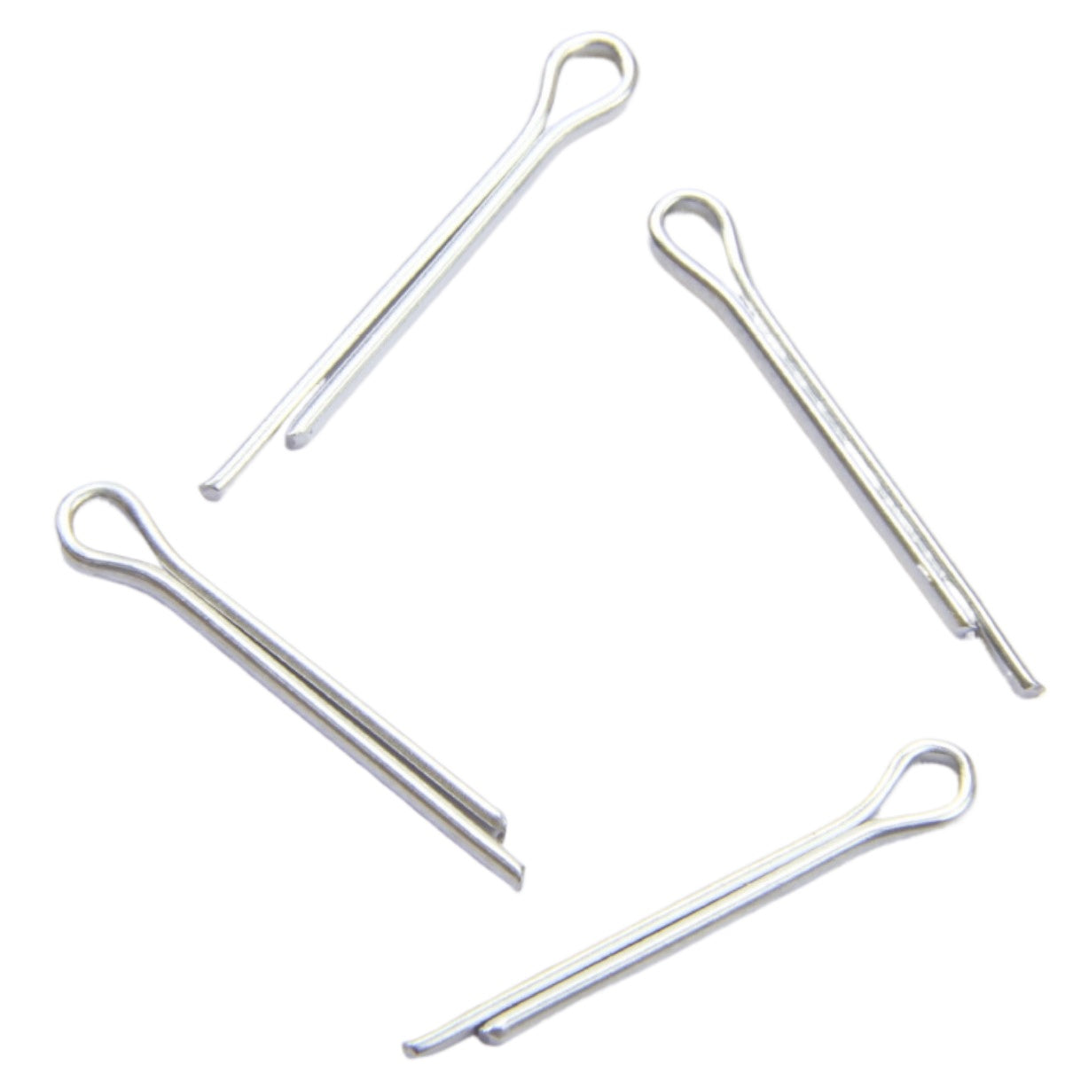 M2/M2.5/M3/M4 Galvanized Split Elastic Pin/Shaft Pin/U-type Iron Pin/Hairpin Cotter Pin/Retaining Pin for Machinery and Mechanical Assembly