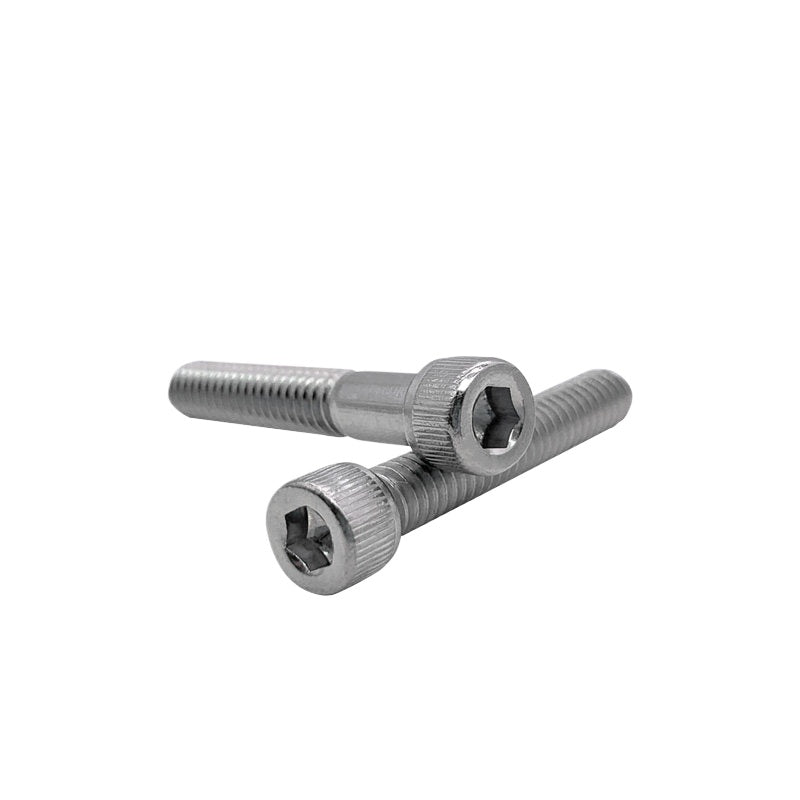 UNC 304 Stainless Steel Screw Imperial Socket Head Cap Half Thread Coarse Knurled Hex Fastener