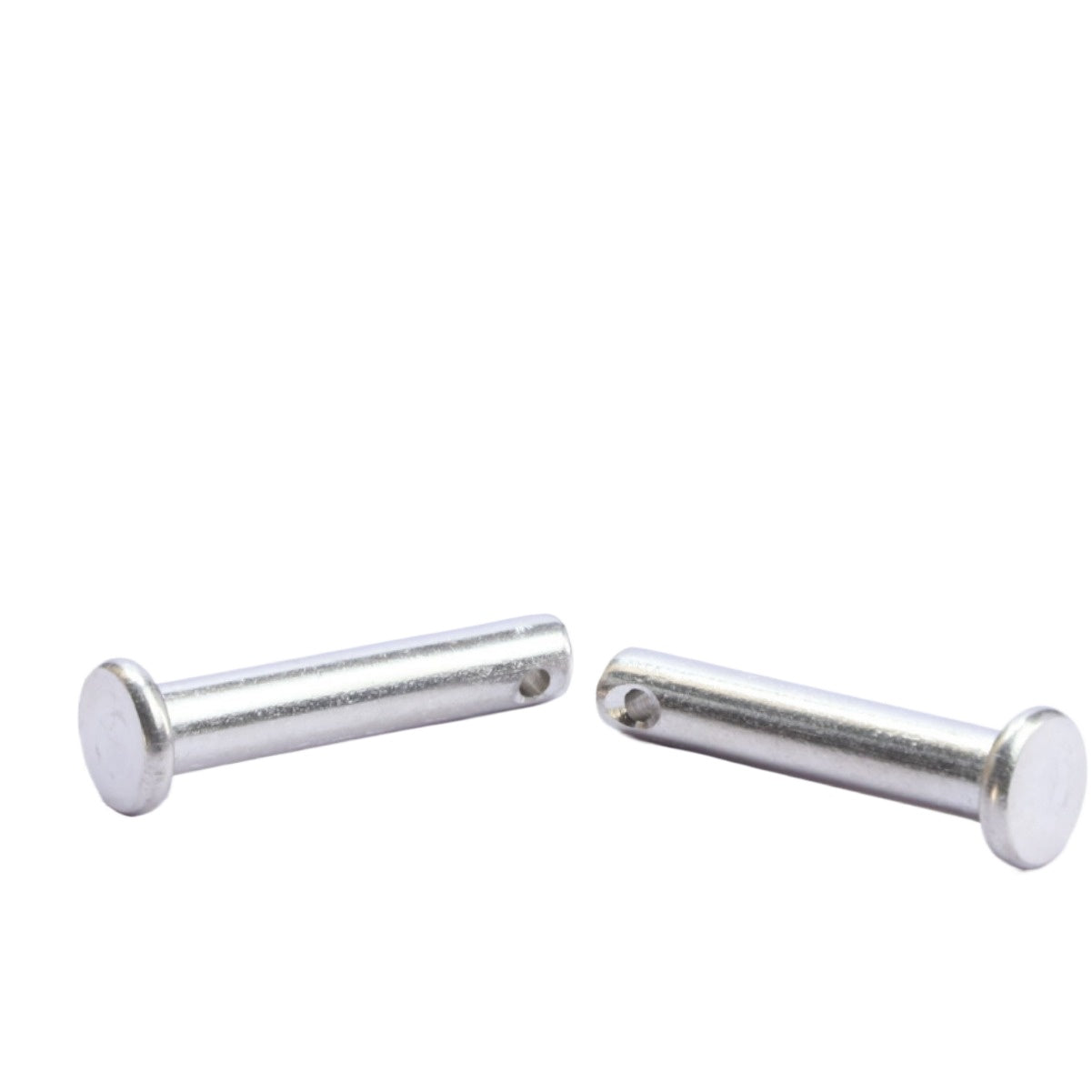 M3M4M5M6M8M10 304 Stainless Steel Pin Flat Head Holed Latch Locating Pin Fixed Pin Cylinder Pin  for Furniture & Equipment Connection